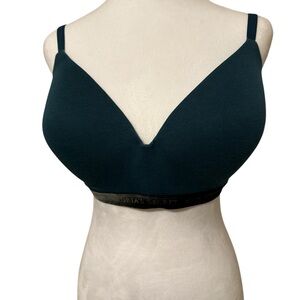 Victoria's Secret Dark green T-shirt /wireless lightly lined bra